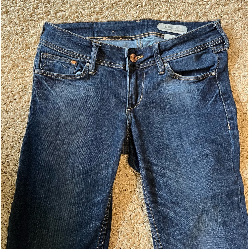 H&M Denim Jeans Super Low & Super Slim